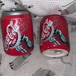 Vintage coca-cola salt and pepper shakers
